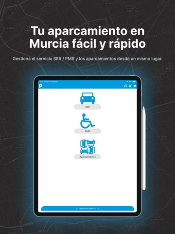 AparcaMurcia iPad screenshot 1