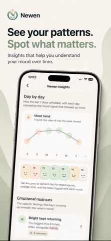 Newen: Mindful Journal & Mood screenshot