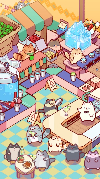 Cat Snack Bar: Food Games Screenshot