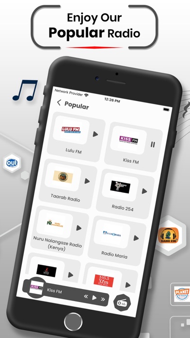 Screenshot #3 pour Live Kenya Radio Stations