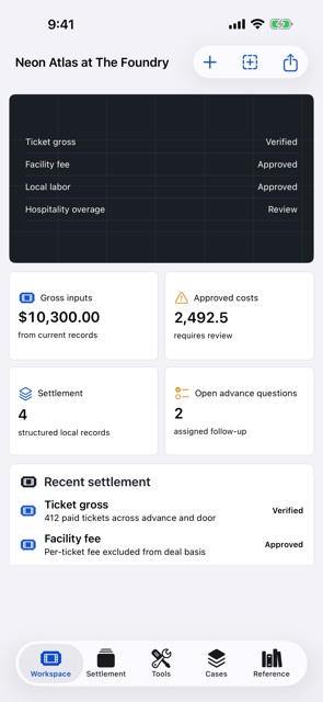RiderClose: Show Settlement screenshot 1
