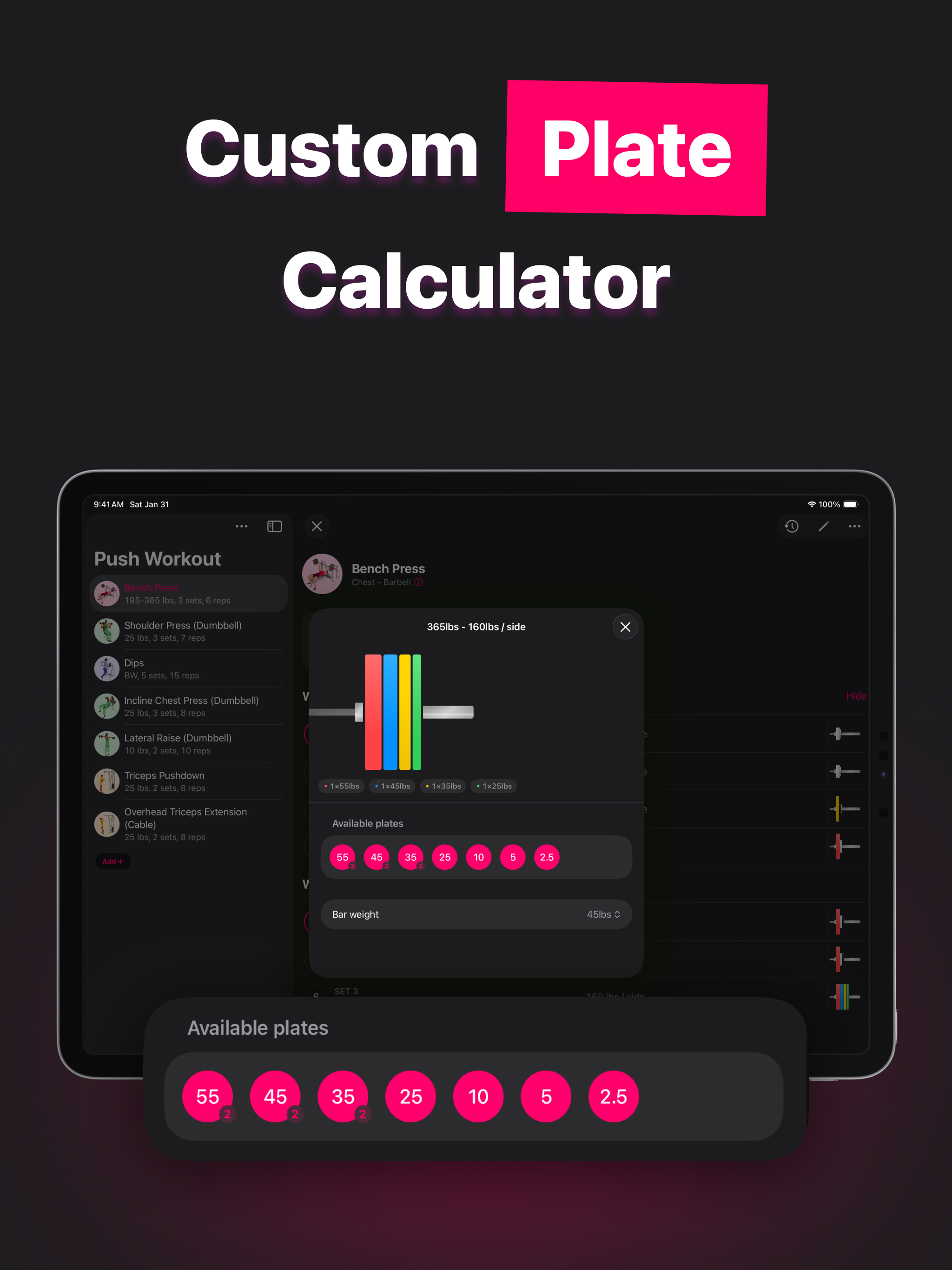 Liftin' - Gym Workout Tracker screenshot 18
