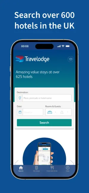 Travelodge Hotels screenshot 1