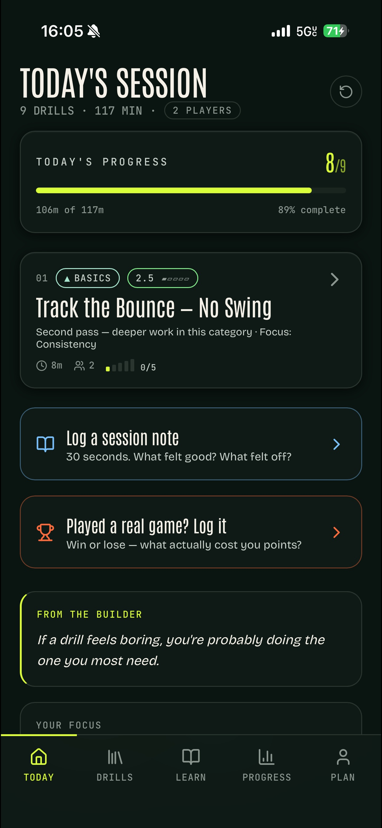 Drilld: Pickleball Trainer screenshot 3