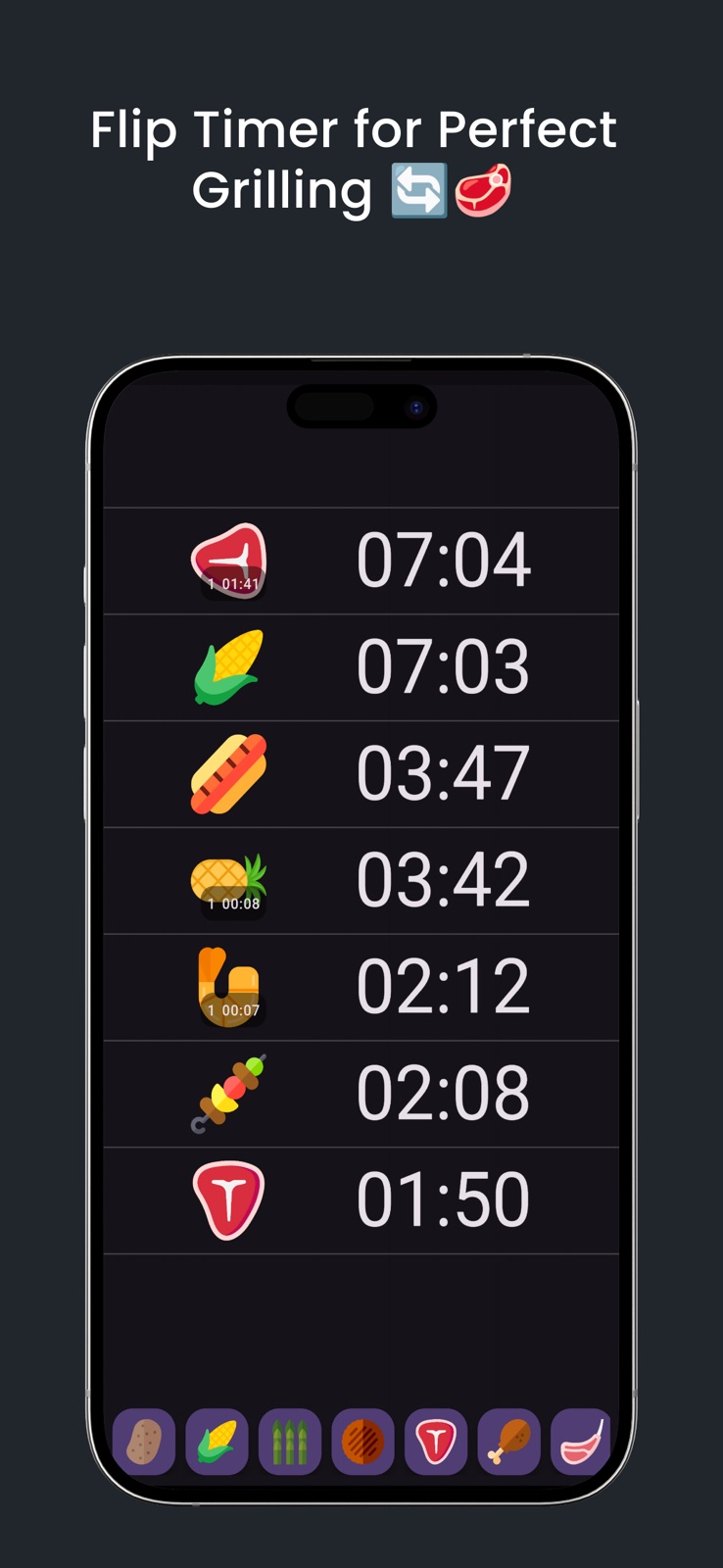 Ultimate Grill Timer iphone screenshot 2