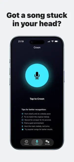 Croon screenshot 1