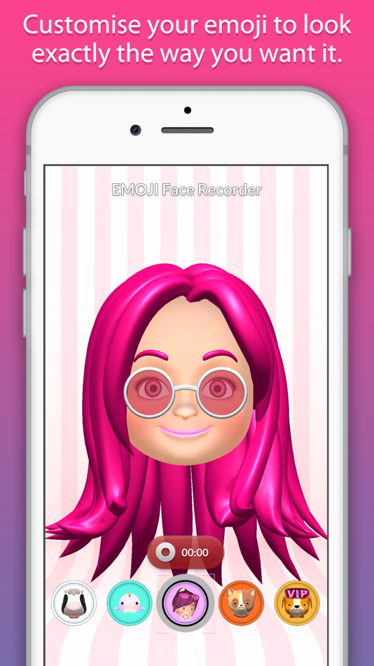 #7. EMOJI Face Recorder (iOS) 来自: Anton Tonev