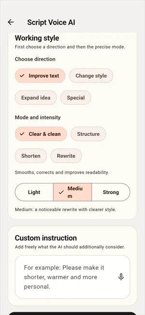 Script Voice AI screenshot 4