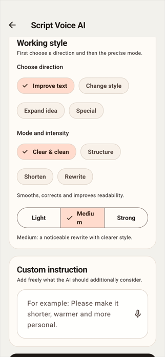 Script Voice AI Screenshot 4 of 7