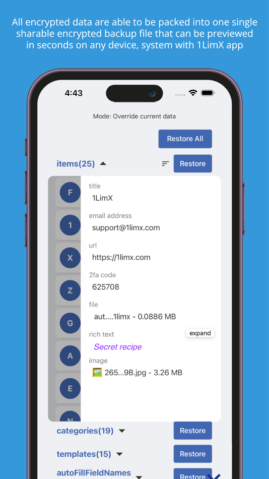 #8. File Password Keeper: 1LimX (macOS) Podle: Linh Do Huu