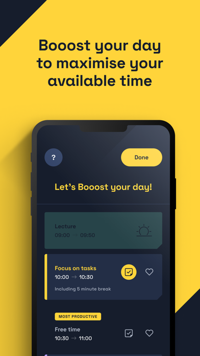 Screenshot #3 pour Booost - tasks & wellbeing