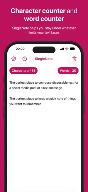 SingleNote screenshot 3