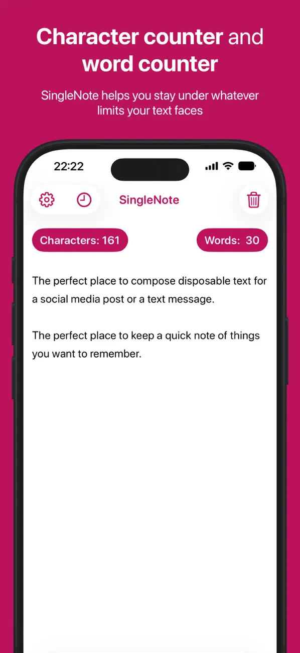 Screenshot #3 pour SingleNote