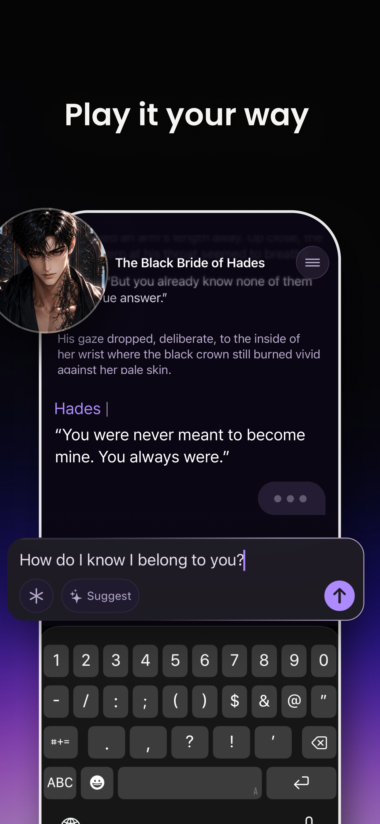 Hazy: AI Romance Fantasy Story screenshot 2