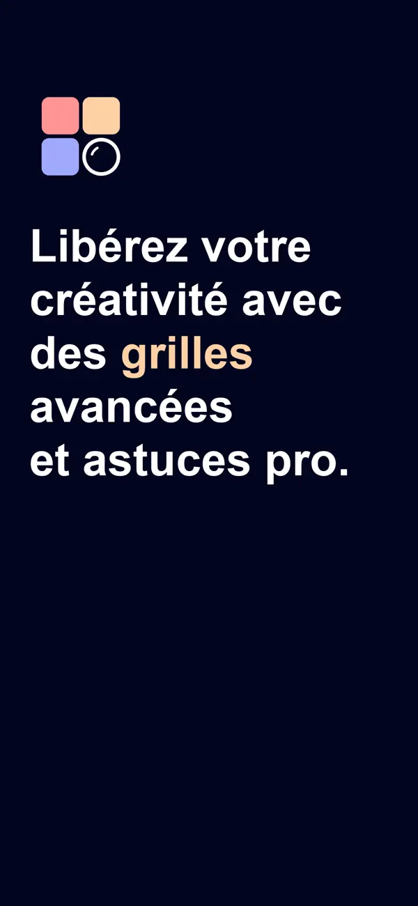 Screenshot #1 pour Griddr. - Appli photo à grille