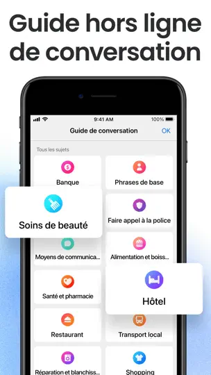 Capture d'écran de Traducteur Vocal: AI Translate sur iPhone 7