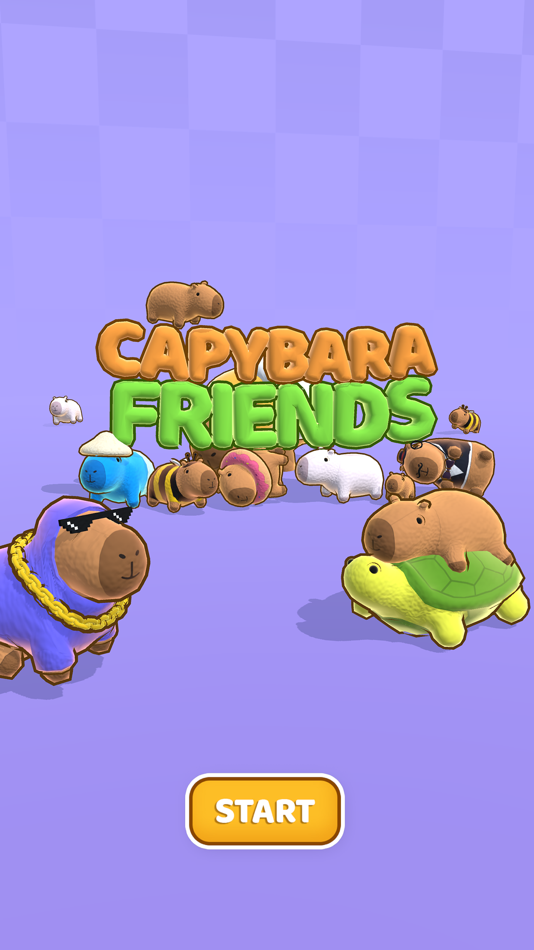 #1. Capybara Friends (iOS) 由: Popa Radu