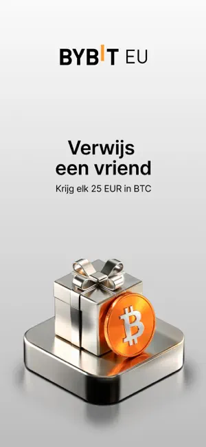 Bybit.eu: Koop BTC en Crypto iPhone screenshot 1