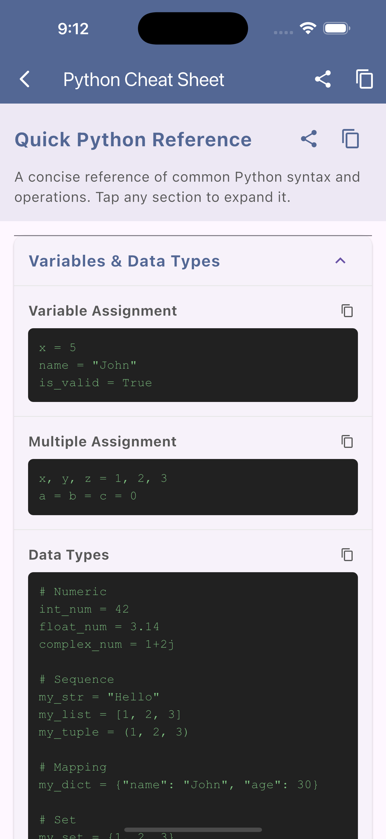 Python Tutorial and Flashcards