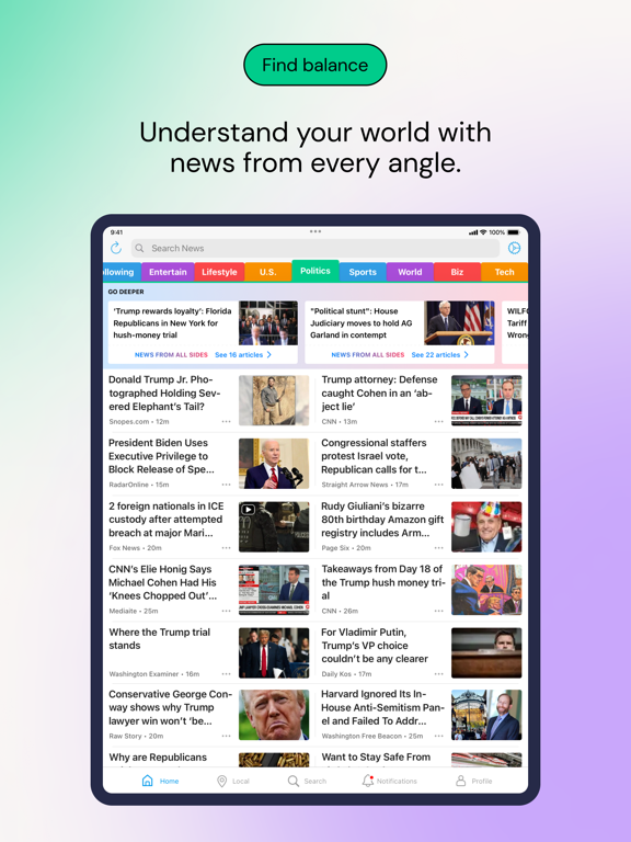 Screenshot #3 for SmartNews: News That Matters