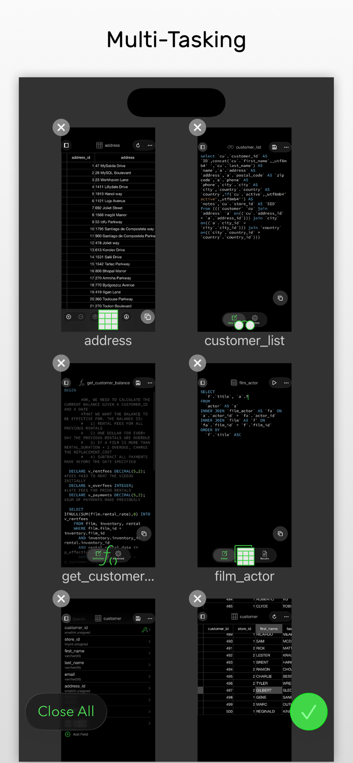 Navicat for MySQL screenshot 4