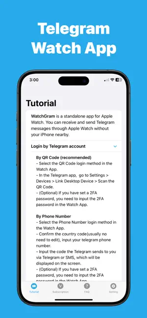 WatchGram for Telegram screenshot 2