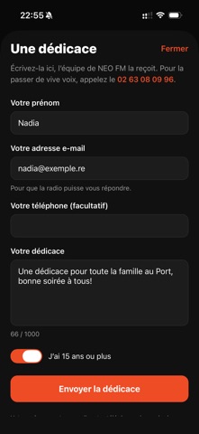 NEO FM 974 screenshot 4
