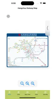 hangzhou subway map iphone screenshot 2
