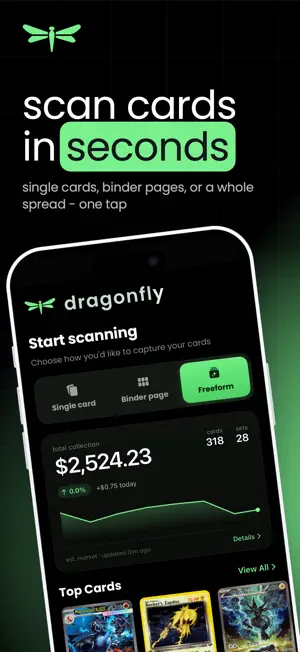 Dragonfly TCG Card Scan/Price screenshot 1