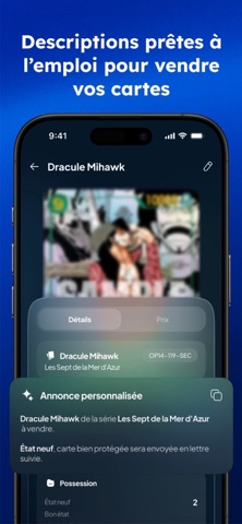 Cardzia : Cartes TCG & Scellés iPhone screenshot 9