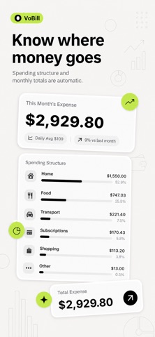 VoBill - AI Expense Tracker Screenshot 4 of 6