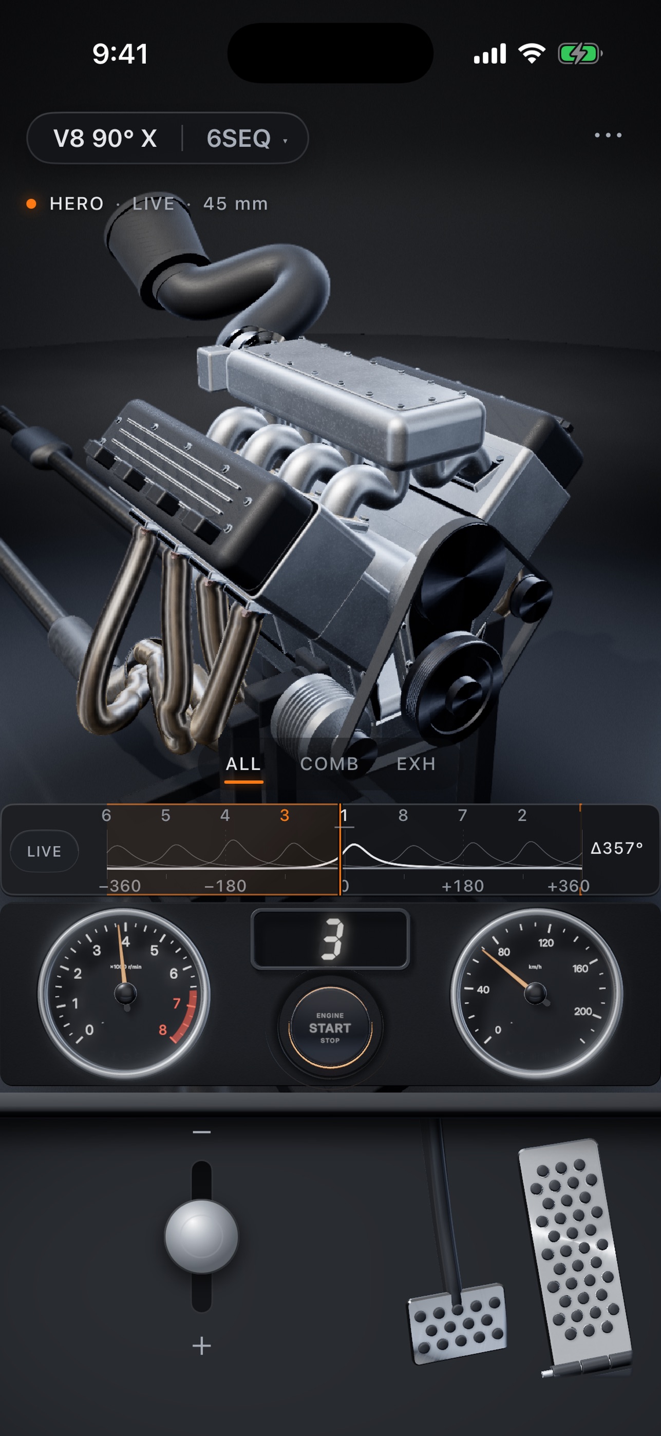 Screenshot 5 of RevLab - Engine Simulator