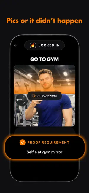 LockedIn: Prove Your Habits screenshot 1