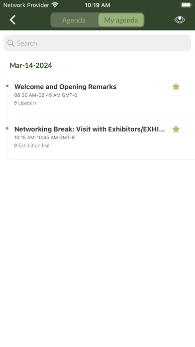 Screenshot 3 of LA Environmental Conference App