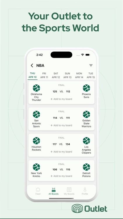 Outlet | Town Hall for Sports screenshot-3