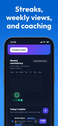 Habitura - AI Habit App iPhone screenshot