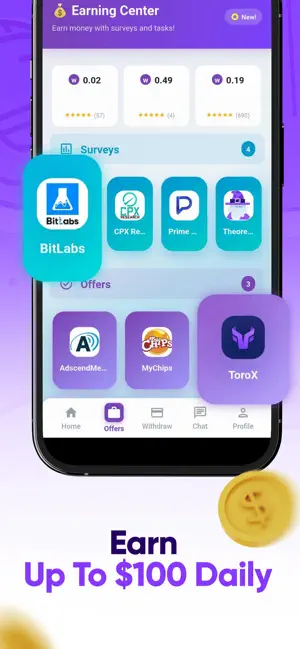 Winero: Surveys & Rewards screenshot 2
