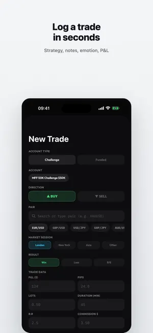 PropJournal: Trading Journal screenshot 4
