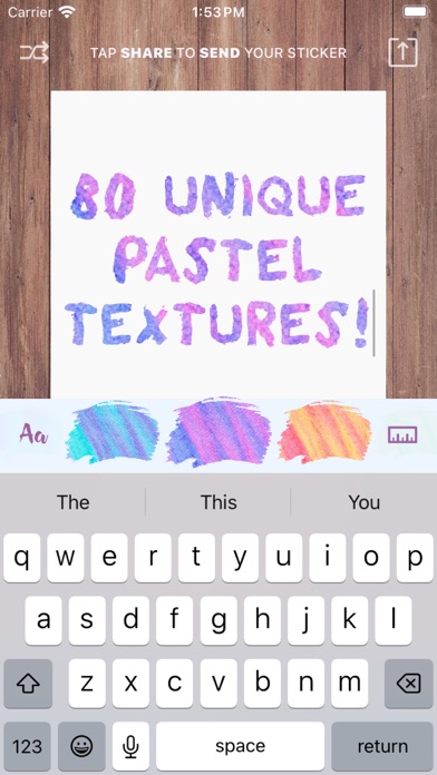 Flair: Pastel Stickers Screenshot