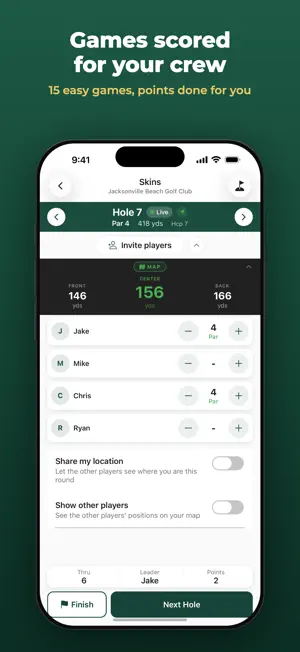Rabbit Golf: GPS Scorecard screenshot 2