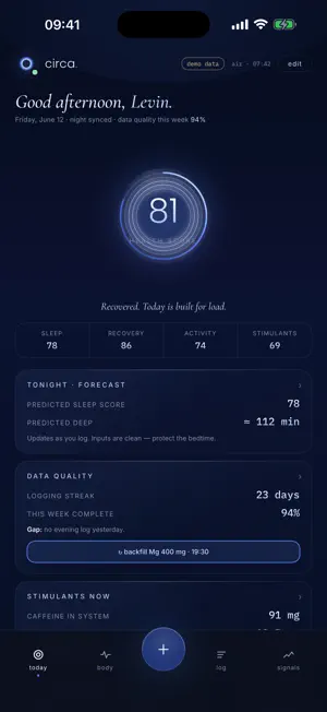 Circa: Health Intelligence screenshot 1
