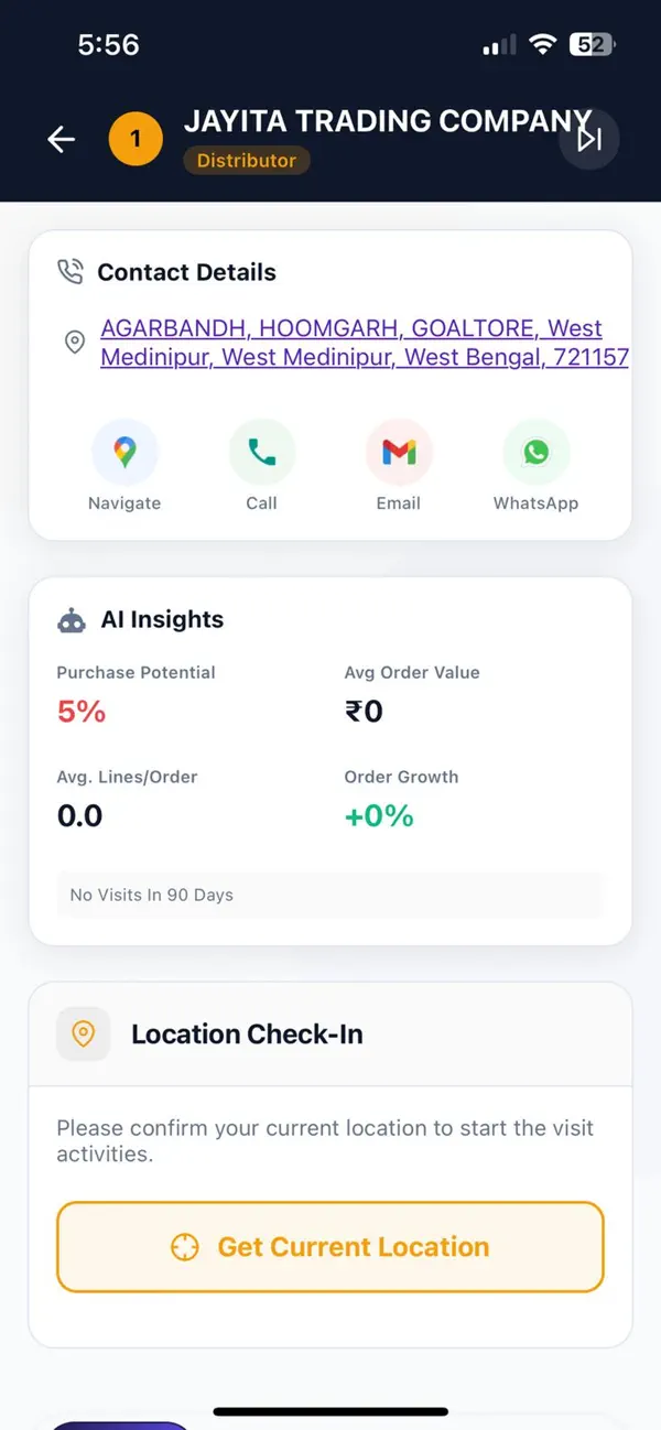 Screenshot #2 pour Field CRM App
