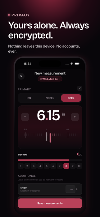 Girth PE Tracker Screenshot 5 of 5