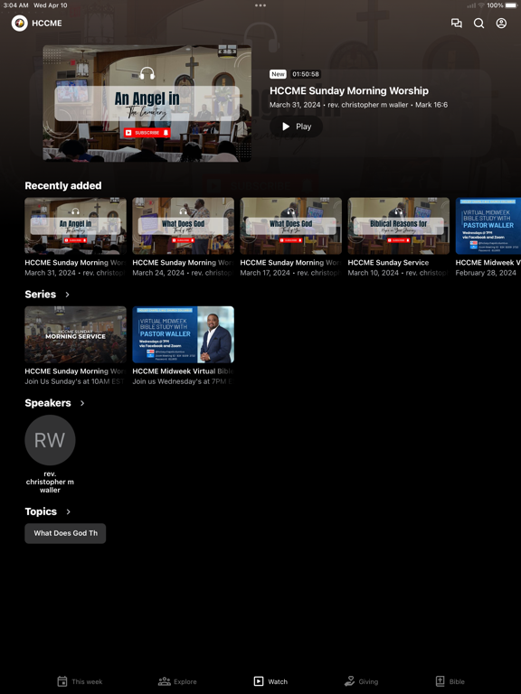 Screenshot #6 pour Holsey Chapel CME Church