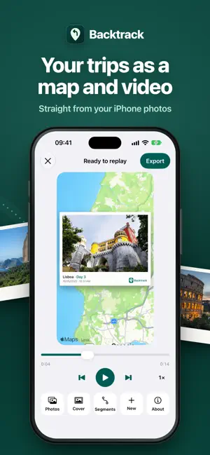 Backtrack: Travel Map Video screenshot 1