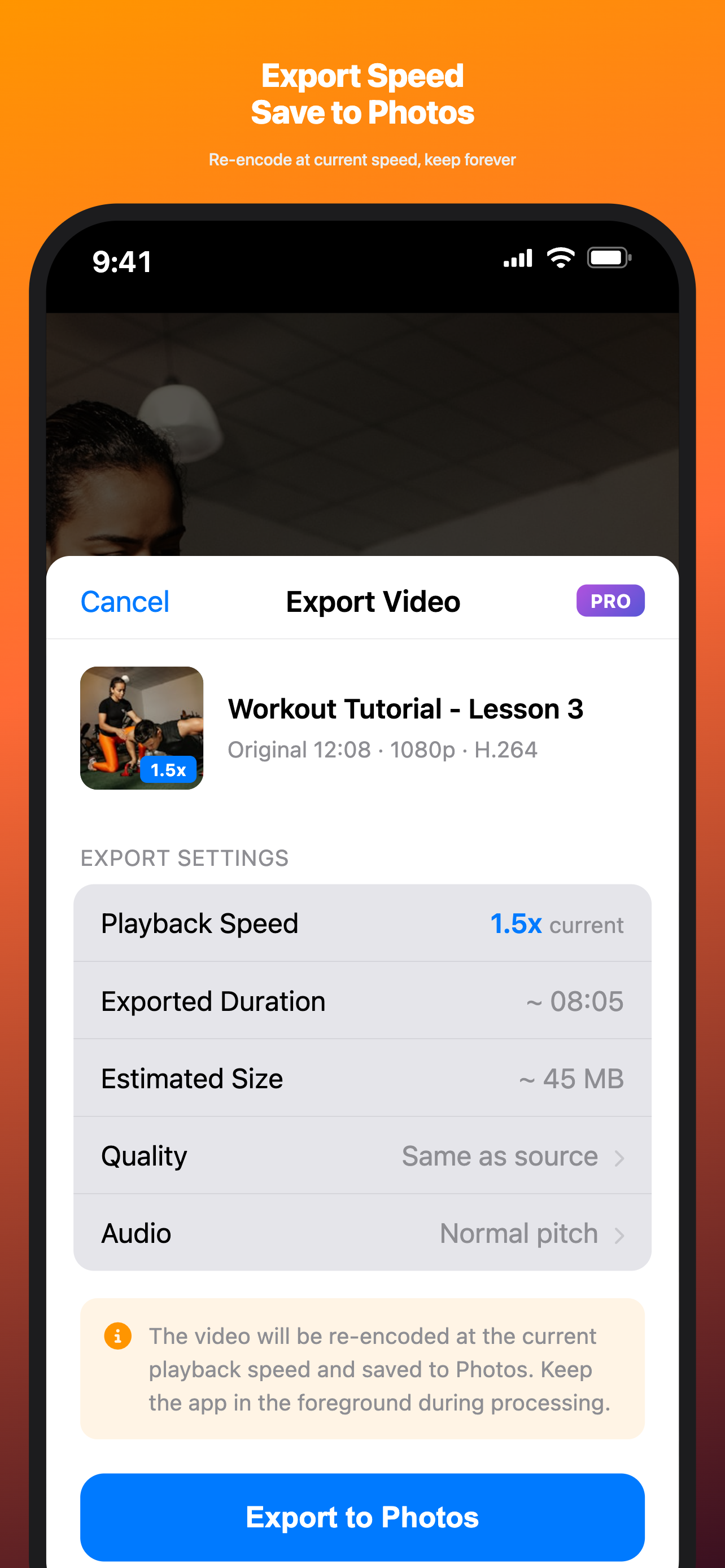 SpeedPlay - Video Speed screenshot 5