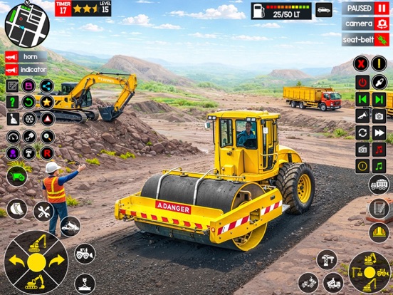 Offroad Heavy Excavator Sim iPad screenshot