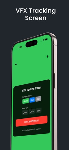 VFX Tracking Screen screenshot