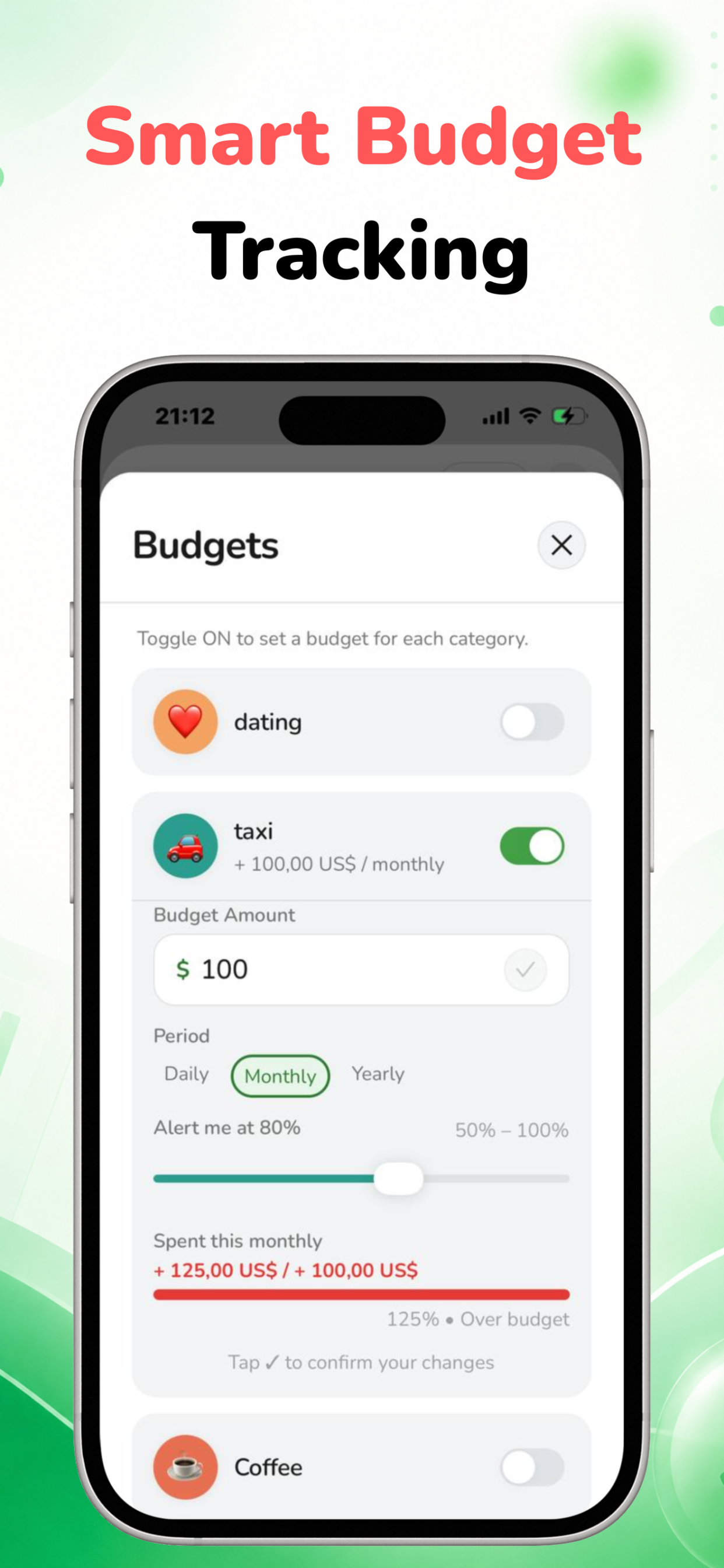 AI Voice Expense Tracker :Bupe screenshot 6