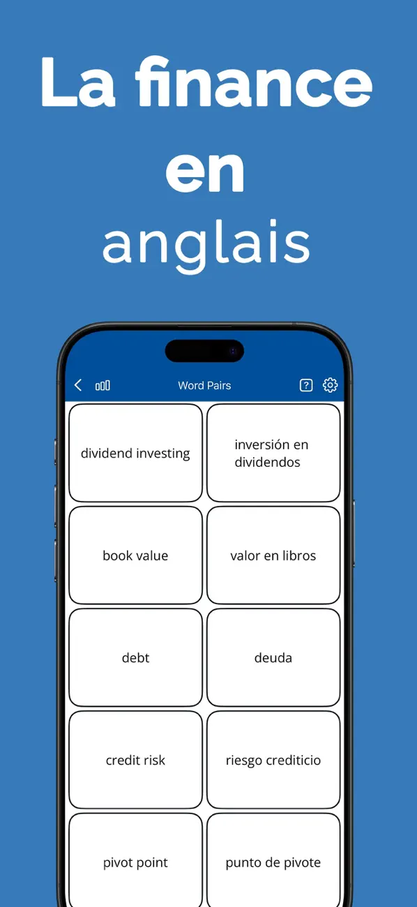 Screenshot #2 pour Anglais financier: Mots